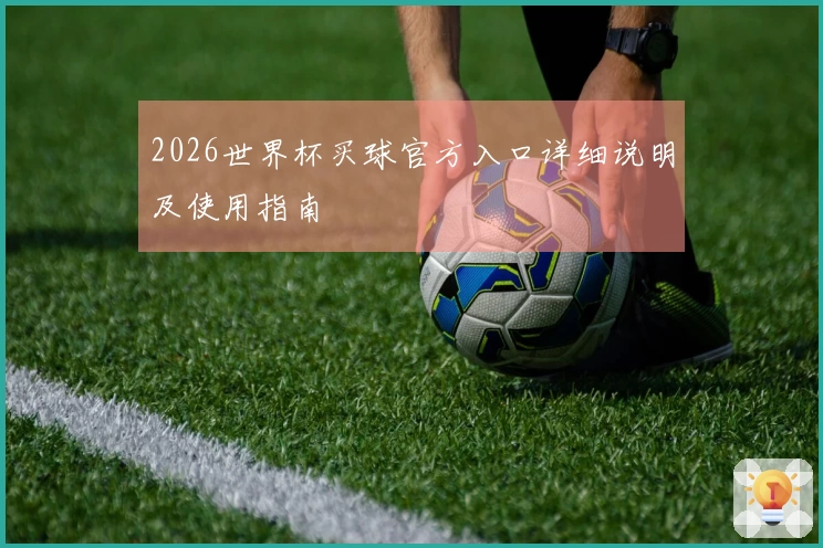 2026世界杯买球官方入口详细说明及使用指南